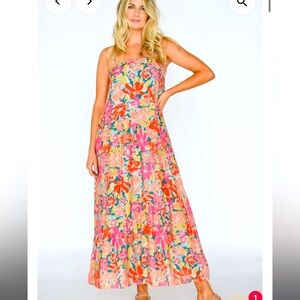 NWT MINKPINK Valla Midi Dress